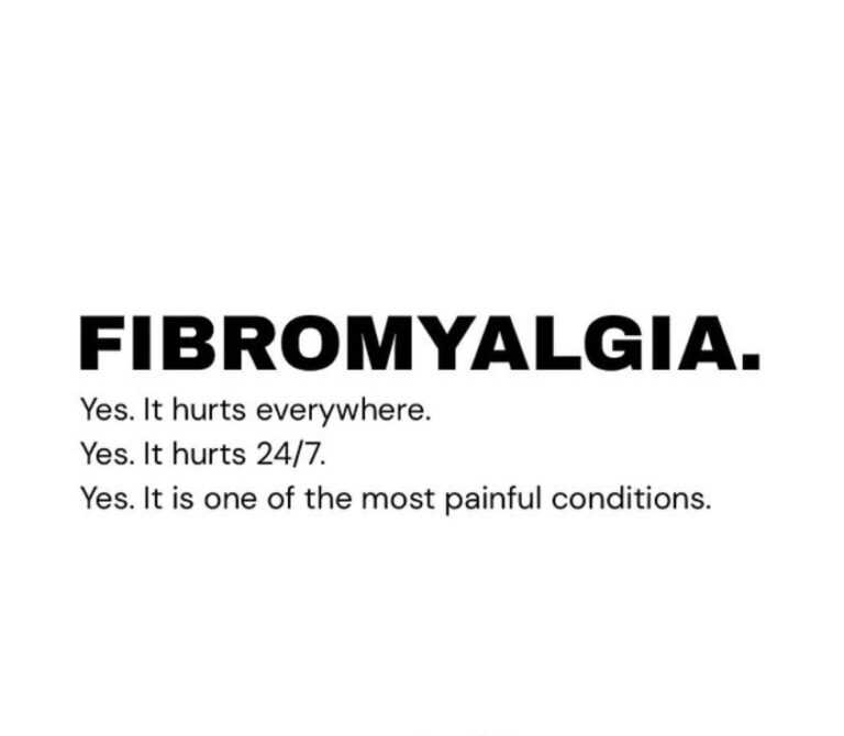 Fibromyalgia Hurts Everywhere and 24/7